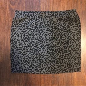 Leopard Skirt